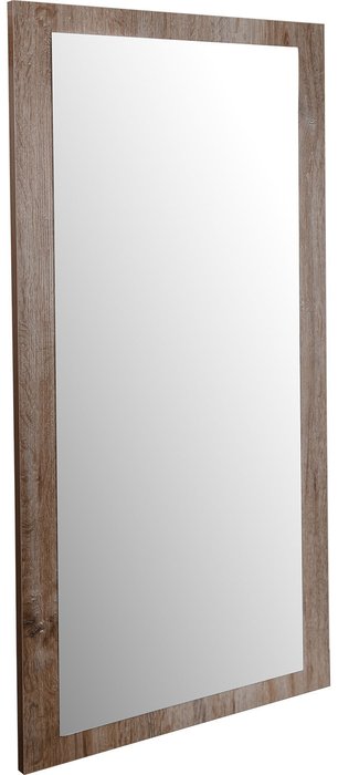 Зеркало настенное Верес 49х100 бежево-коричневого цвета - купить Настенные зеркала по цене 4400.0