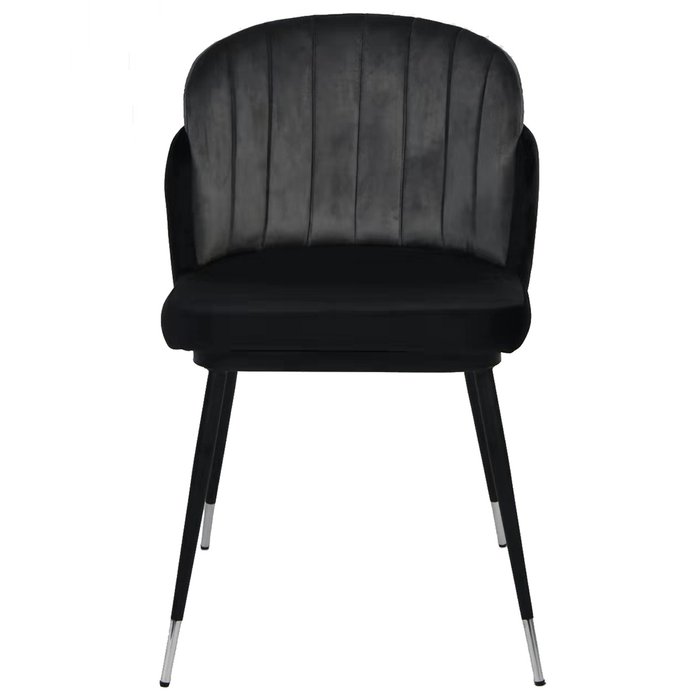 Стул Peki черно-серого цвета - лучшие Обеденные стулья в INMYROOM