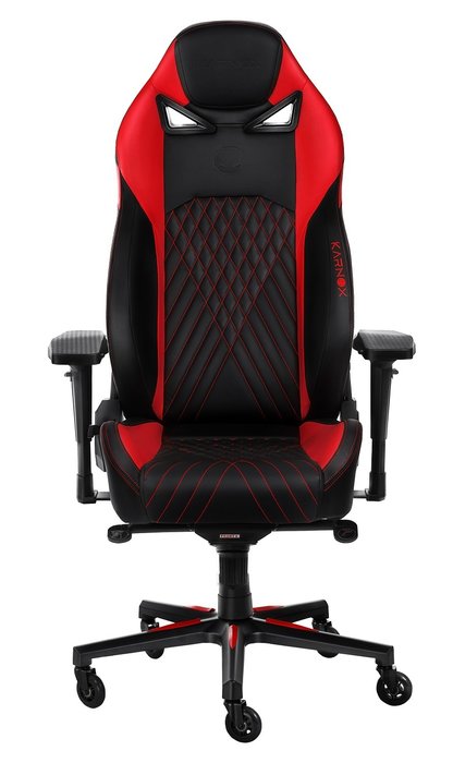 Премиум игровое кресло Gladiator черно-красного цвета - купить Офисные кресла по цене 42990.0