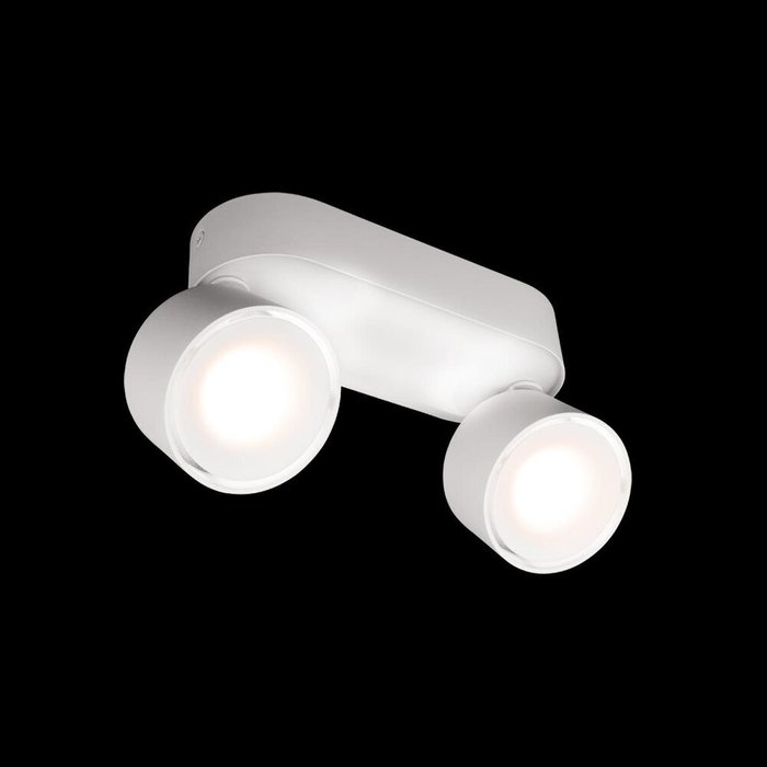 спот накладной Focus 10323/2A White (металл, цвет белый) - купить Накладные споты по цене 4830