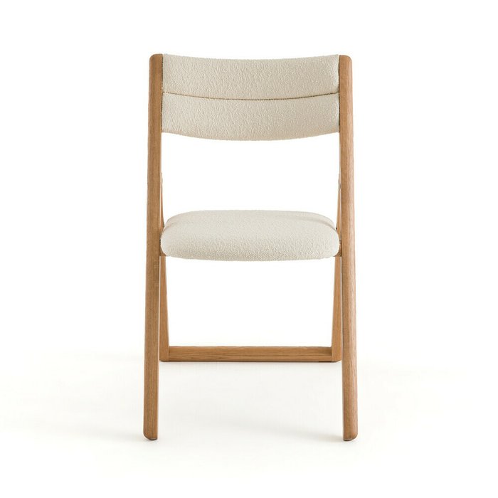 Складной обеденный стул Camminata бежевого цвета - купить Обеденные стулья по цене 26410.0