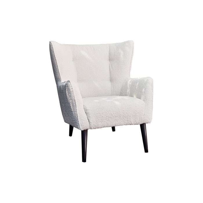 Кресло Ussyri белого цвета  - купить Интерьерные кресла по цене 78112.0