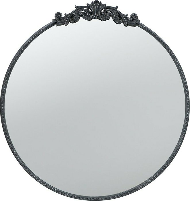 Зеркало настенное 76х81 в раме черного цвета 