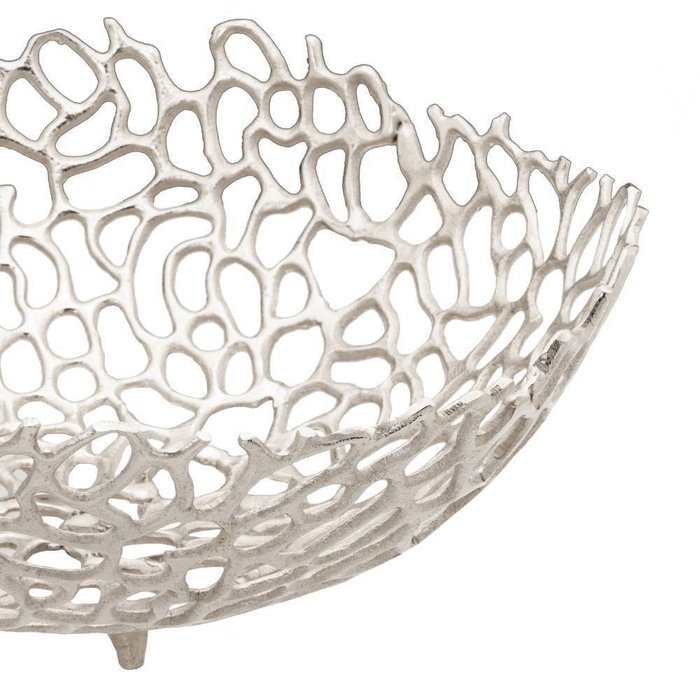 Чаша декоративная Kimitsu серого цвета - купить Тарелки по цене 13290