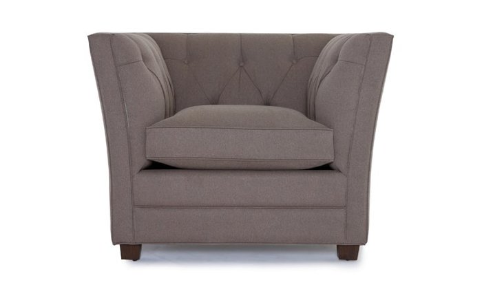 Кресло серого цвета  - купить Интерьерные кресла по цене 62500.0