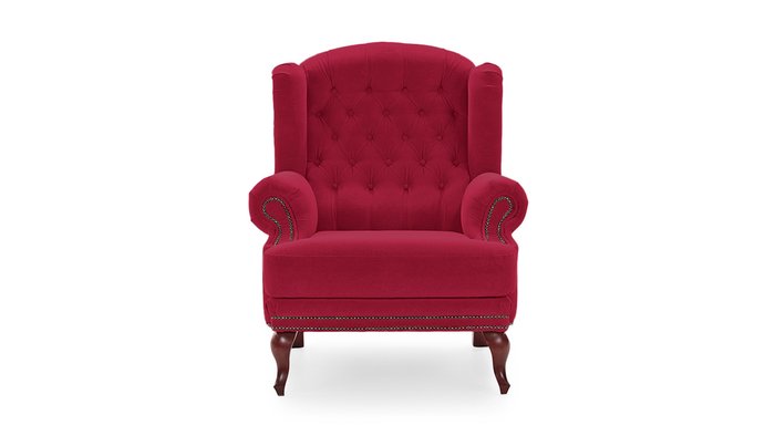 Кресло Стоколма 2 красного цвета - купить Интерьерные кресла по цене 42300.0