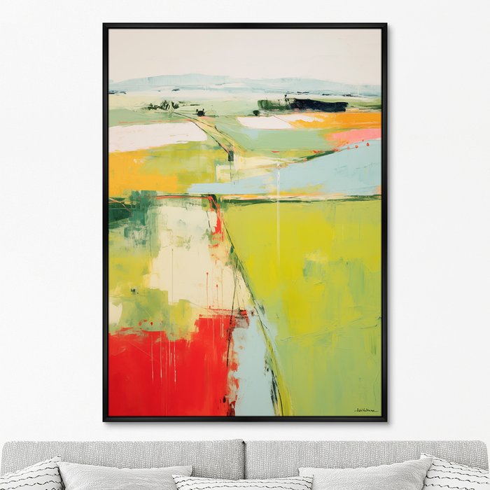 Репродукция картины Landscape collection, Lines, No 2, 2024г. - купить Картины по цене 24999.0