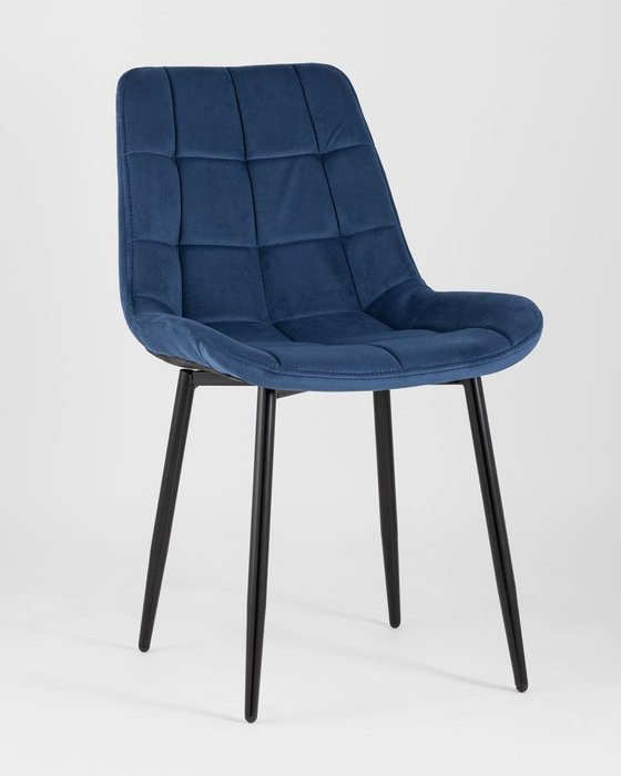Стул Флекс синего цвета - купить Обеденные стулья по цене 5990.0