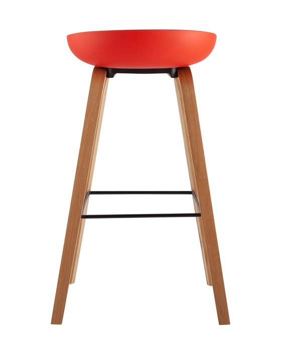 Стул барный Libra красного цвета - лучшие Барные стулья в INMYROOM