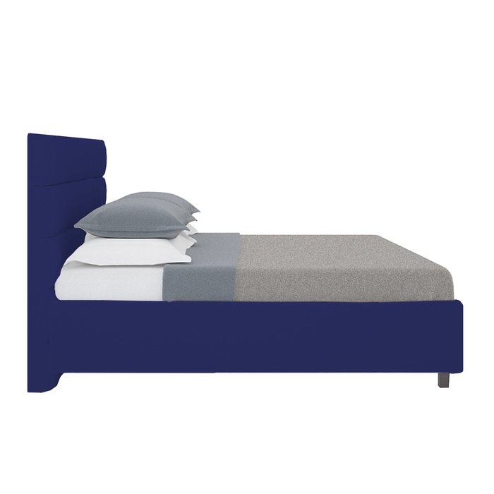 Кровать Wales Синяя 200х200  - лучшие Кровати для спальни в INMYROOM