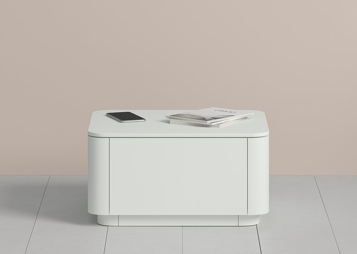 Тумба прикроватная Tammi белого цвета  - лучшие Прикроватные тумбы в INMYROOM