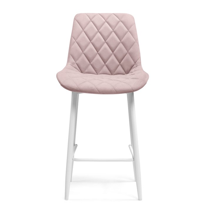 Полубарный стул Баодин К розового цвета - купить Барные стулья по цене 5990.0