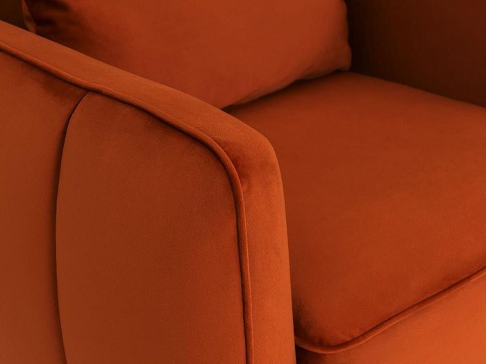 Кресло Amsterdam терракотового цвета - лучшие Интерьерные кресла в INMYROOM
