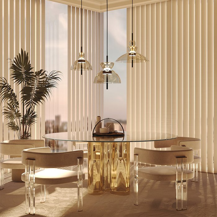 Подвесной светильник Maytoni MOD185PL-L12CG3K3 Bangkok Modern - купить Подвесные светильники по цене 30990.0
