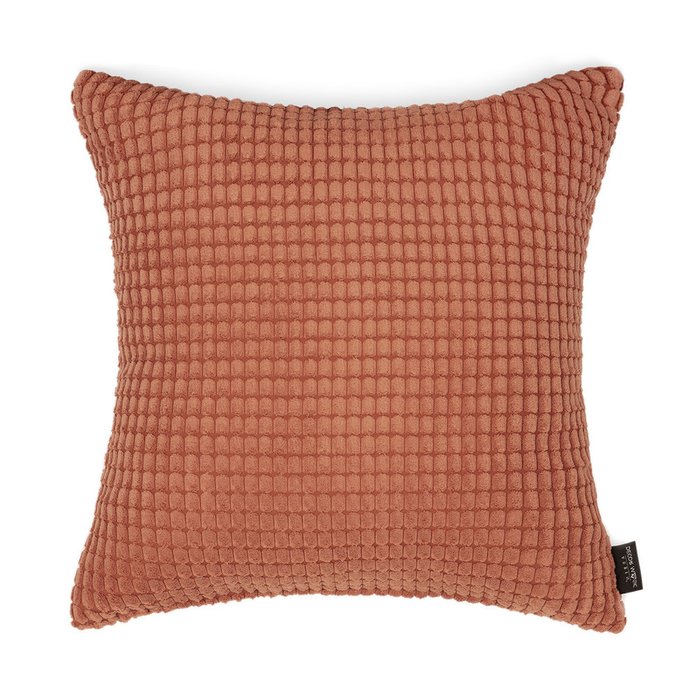 Декоративная подушка Civic Clay оранжевого цвета