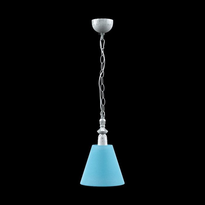 Подвесной светильник Provence с голубым абажуром - купить Подвесные светильники по цене 1570.0