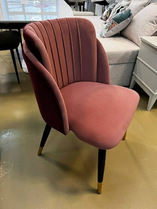 Стул Orly кораллового цвета - купить Обеденные стулья по цене 7085.0