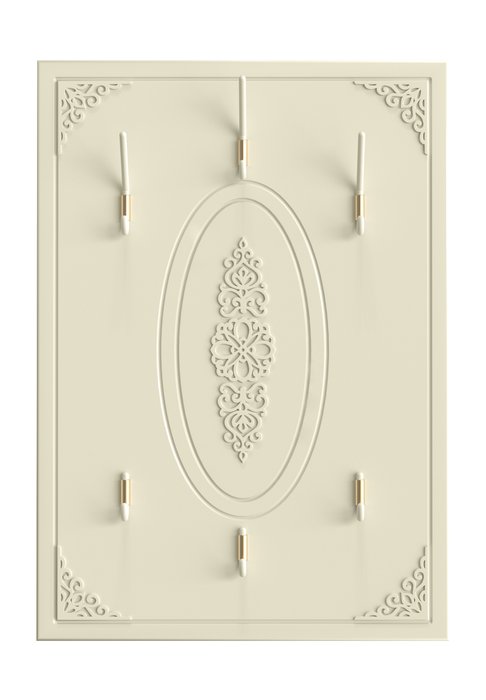 Настенная вешалка Ассоль плюс АС-71 цвет ваниль - купить Настенные вешалки по цене 5021