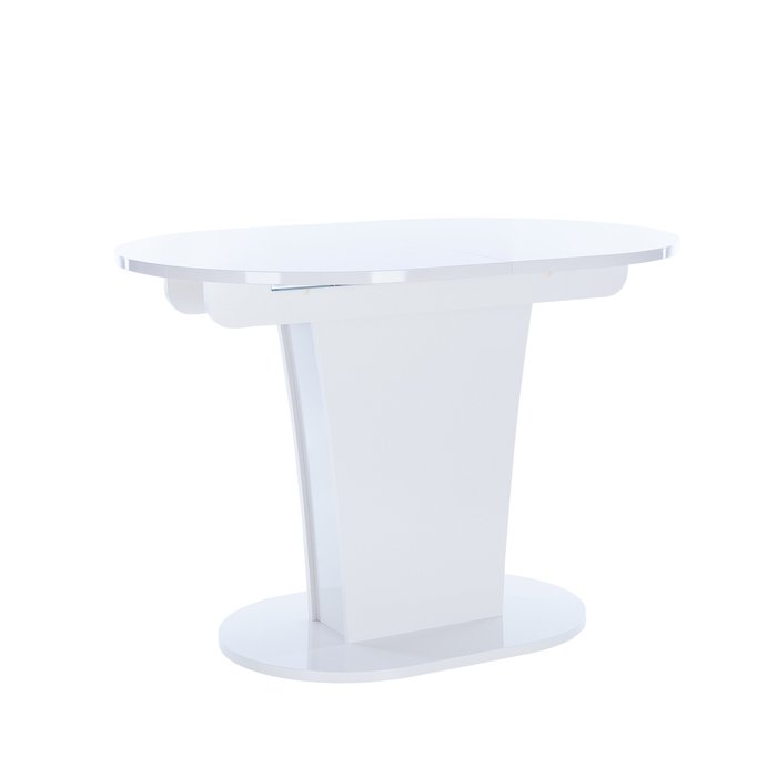 Обеденный стол раздвижной Leset Флер белого цвета