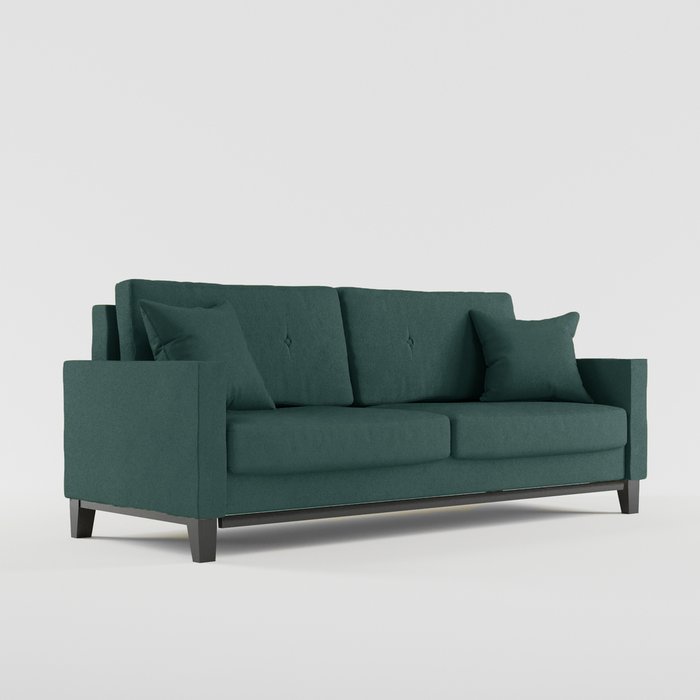 Диван-кровать Brook зеленого цвета - купить Прямые диваны по цене 61990.0