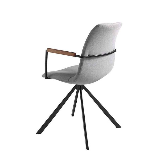 Вращающийся стул серого цвета - лучшие Офисные кресла в INMYROOM