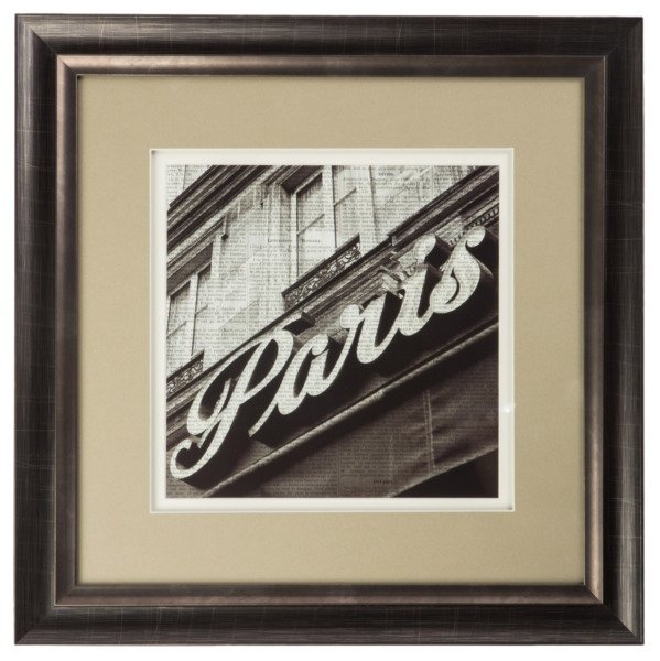 Постер Newsprint Paris
