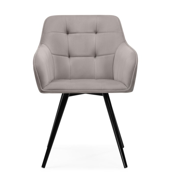 Стул Идас серого цвета - лучшие Обеденные стулья в INMYROOM