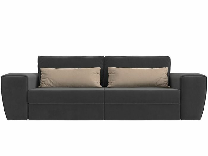 Прямой диван-кровать Лига 008 серого цвета - купить Прямые диваны по цене 62999.0