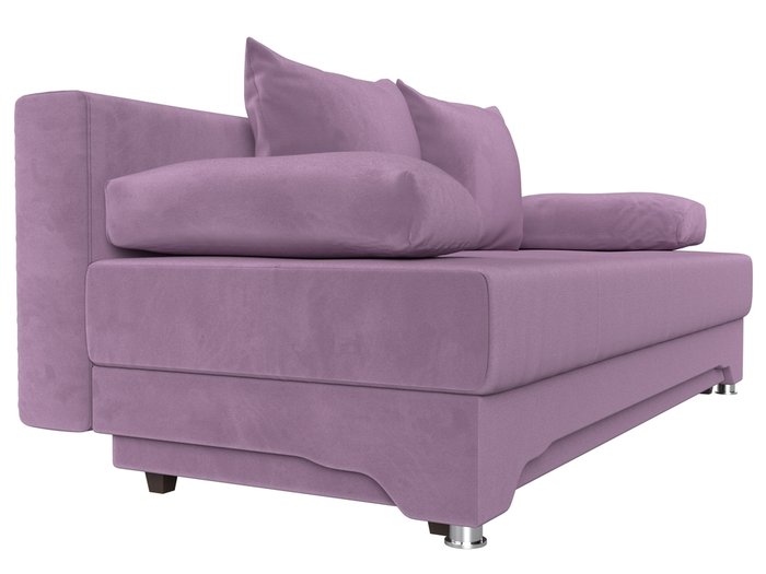 Диван-кровать Ник сиреневого цвета - лучшие Прямые диваны в INMYROOM