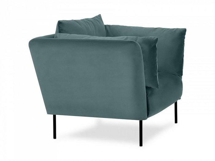 Кресло Copenhagen сине-зеленого цвета - лучшие Интерьерные кресла в INMYROOM