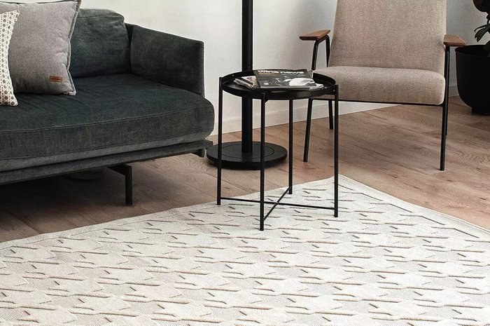 Ковер Elegant 200x300 бежево-белого цвета - купить Ковры по цене 17956.0