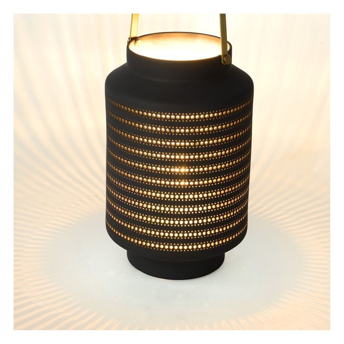 Настольная лампа Jamila 13526/01/36 (керамика, цвет черный) - купить Настольные лампы по цене 10820.0