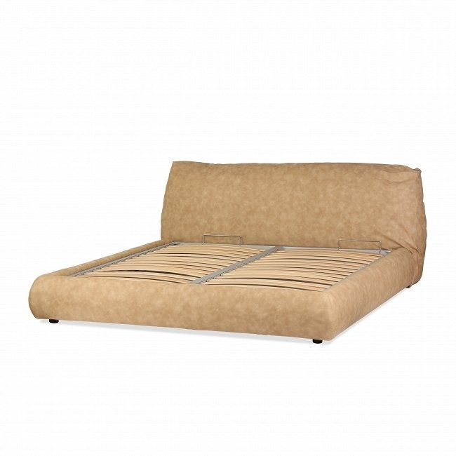 Кровать Sharpei Box 180x200 бежевого цвета Кровать Sharpei Box 180x200 бежевого цвета