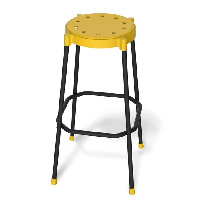 Стул барный Ladislo желтого цвета - купить Барные стулья по цене 2670.0