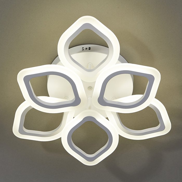 Потолочная люстра Ella 10212/6LED White (акрил, цвет белый) - лучшие Потолочные люстры в INMYROOM