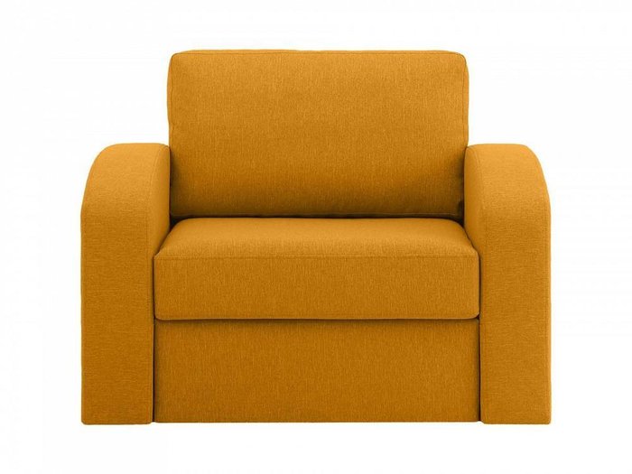 Кресло Peterhof горчичного цвета с ёмкостью для хранения