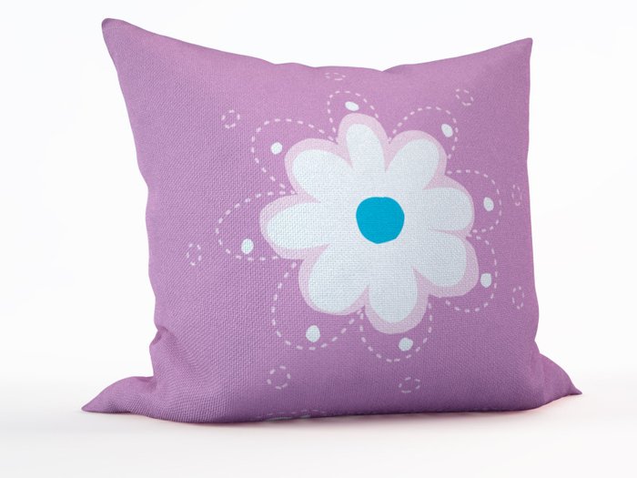 Декоративная подушка: Королевский цветок