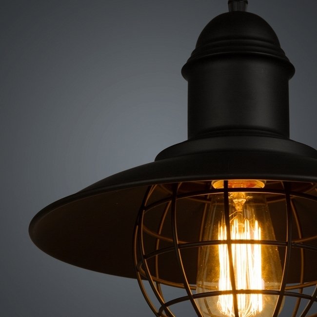 Подвесной светильник Side Street черного цвета  - лучшие Подвесные светильники в INMYROOM