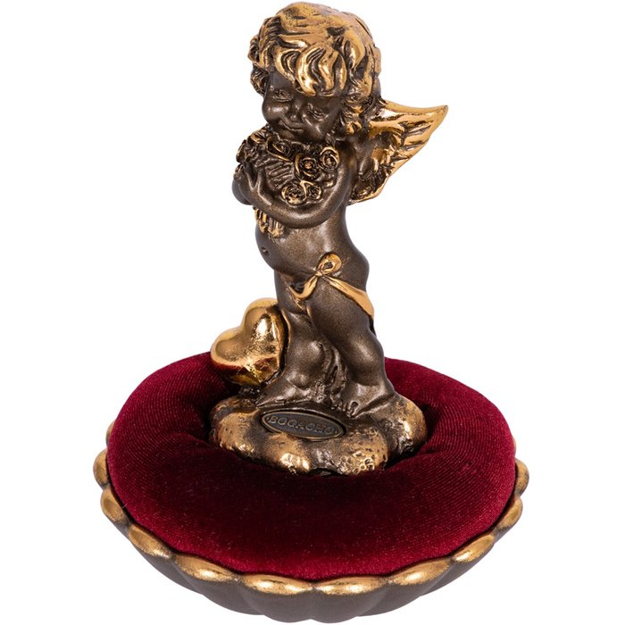 Игольница Ангел Роуз бронзового цвета - купить Фигуры и статуэтки по цене 2639.0