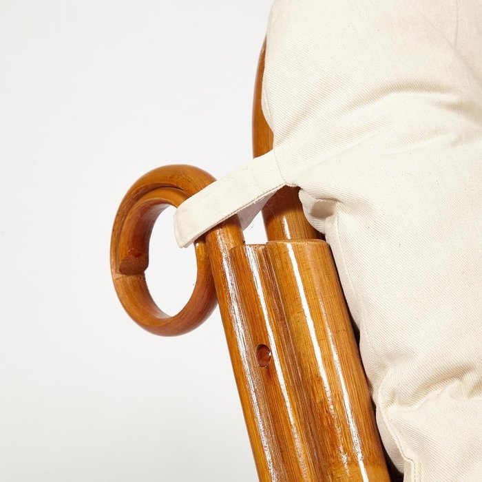 Кресло-качалка MIlano светло-коричневого цвета - лучшие Интерьерные кресла в INMYROOM
