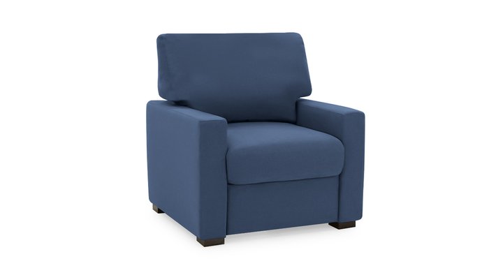 Кресло Непал синего цвета - лучшие Интерьерные кресла в INMYROOM