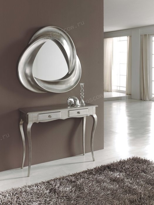 Зеркало цвета серебряный антик - купить Настенные зеркала по цене 15900.0