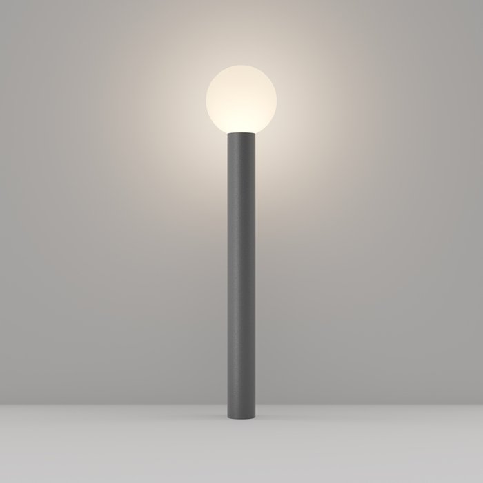 Ландшафтный светильник Bold с белым плафоном - лучшие Наземные светильники в INMYROOM