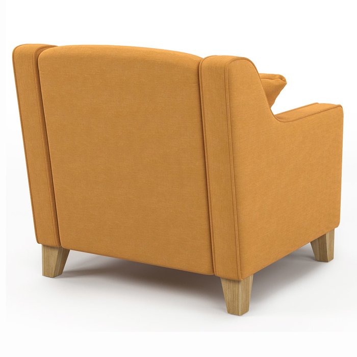  Кресло Halston ST желтого цвета - лучшие Интерьерные кресла в INMYROOM