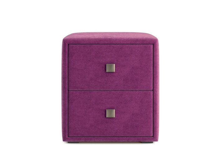Прикроватная тумбочка Агат пурпурного цвета - купить Прикроватные тумбы по цене 12600.0