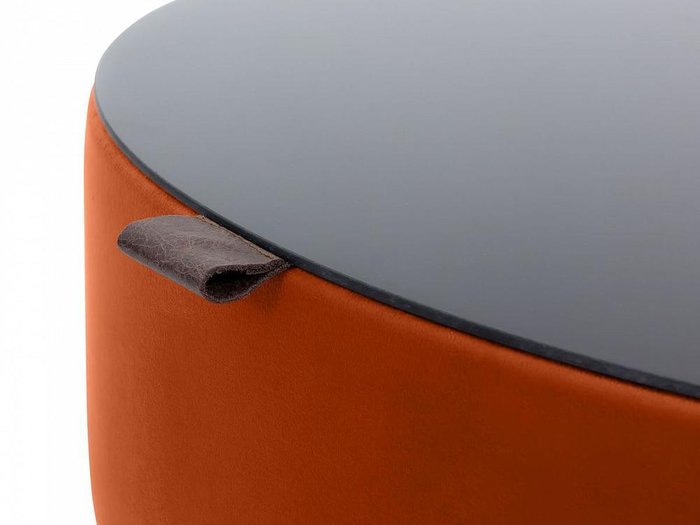 Журнальный столик Italia оранжевого цвета  - купить Журнальные столики по цене 21900.0