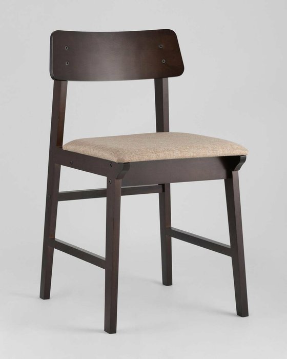 Набор из двух стульев Oden бежево-коричневого цвета - купить Обеденные стулья по цене 8990.0