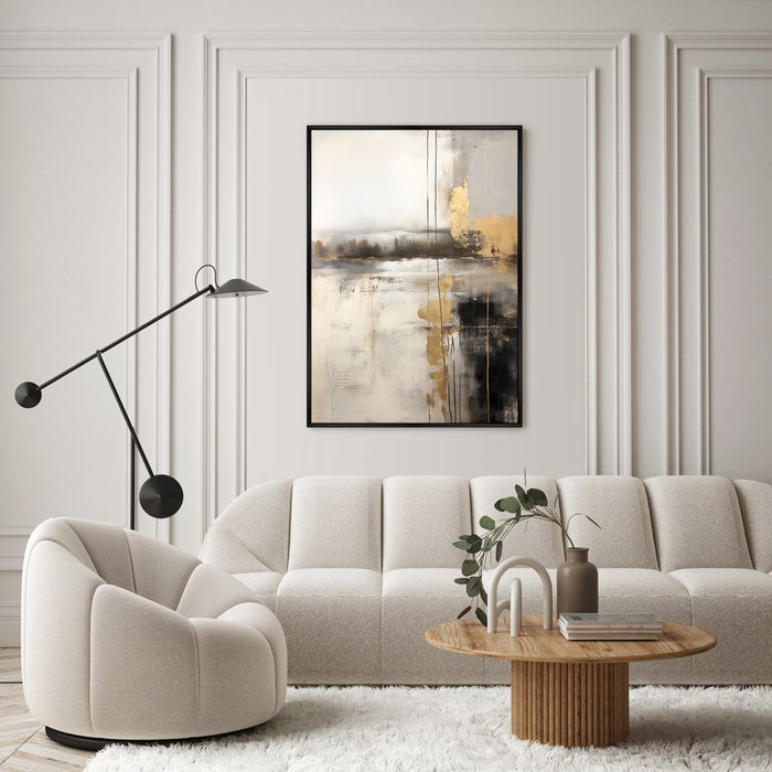Репродукция картины Landscape Collection, The lake, No 1, 2024г. - лучшие Картины в INMYROOM