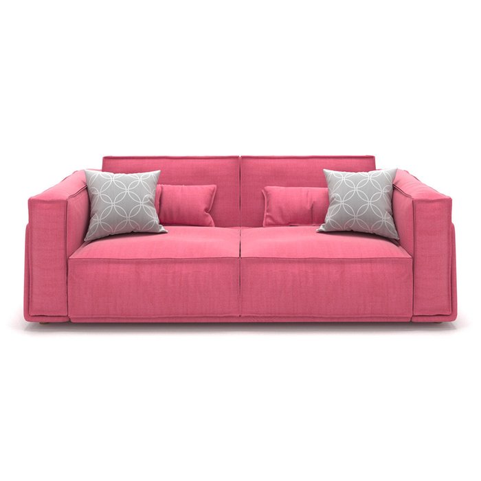 Диван-кровать Vento light long двухместный розового цвета