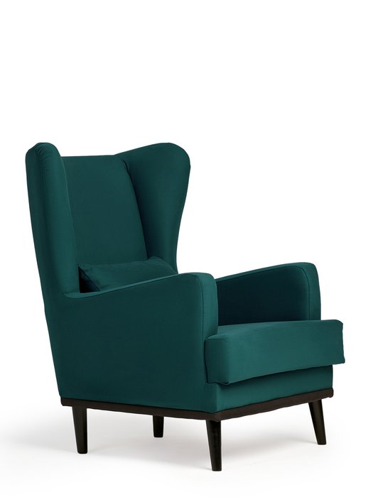 Кресло Оскар zara темно-зеленого цвета - купить Интерьерные кресла по цене 11570.0
